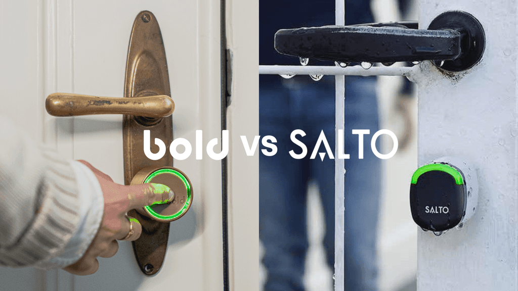 Bold vs Salto: Smart lock comparison